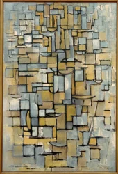 Tableau č. 1; Složení v liniích a barvách